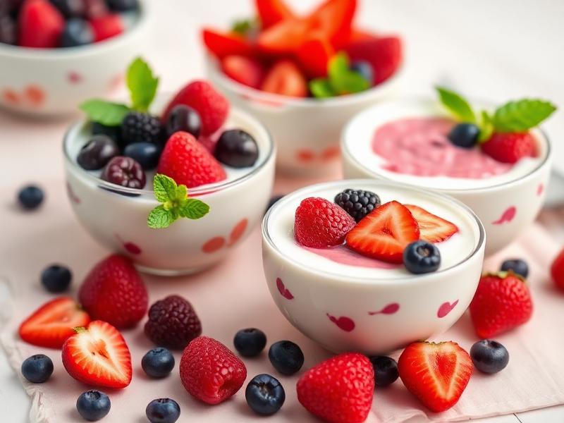 Ingredientes para Yogurt